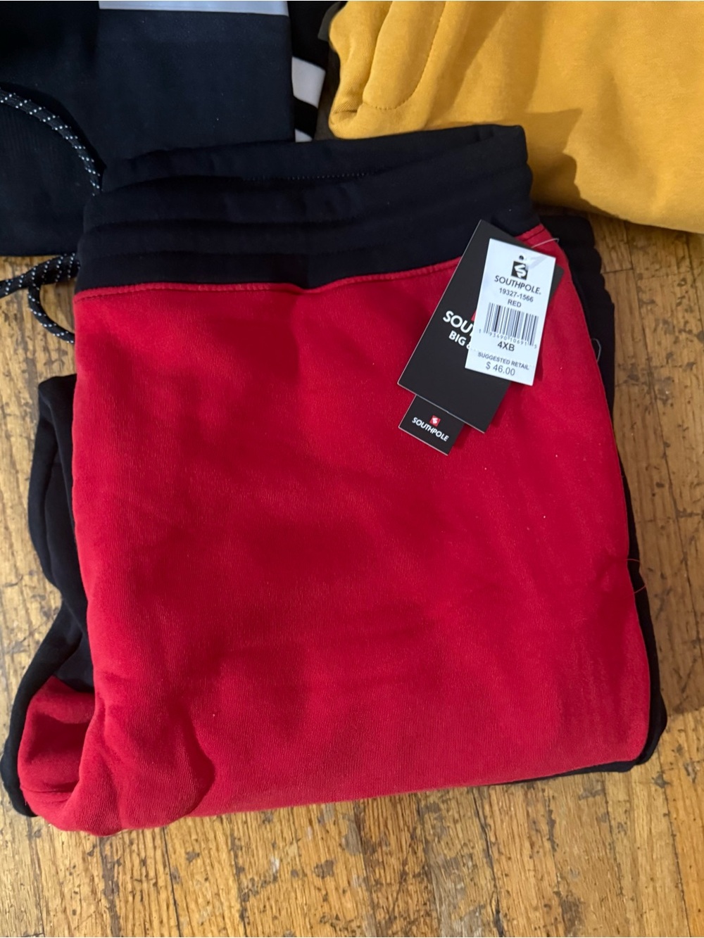 Ecko Unlimited, Gap, Rocawear-Mixed Men’s Joggers Pack- Red, Black, Yellow, Gray - Picture 3 of 4